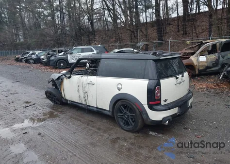 2012 Mini Cooper S Clubman из США, поврежденный, VIN WMWZG3C54CTY38530